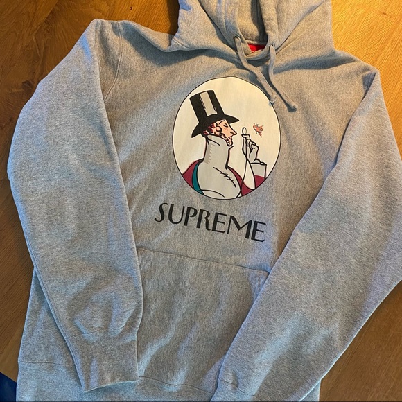 Supreme New Yorker Uptown Hoodie Sweatshirt EUC Size Medium - Picture 3 of 14